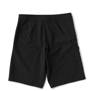 กางเกงขาสั้นผู้ชายแบบมีเชือกผูกด้านหน้า ผ้าแคนวาส ผ้าถัก ยืดได้ แห้งเร็ว ชุดว่ายน้ำลำลองสำหรับฤดูร้อน - Product Image 2