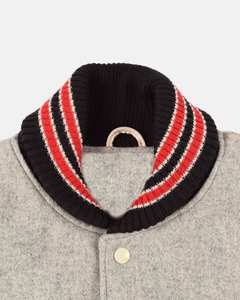 Nouvelle conception 2026 – Blouson de baseball personnalisé avec broderies et manches en cuir véritable de haute qualité pour hommes et femmes – Style universitaire - Product Image 4