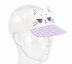 Visière de soleil décontractée en plastique pour enfants à bord plat - Product Image 5