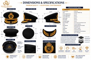 Nuevos Sombreros de Copa Ajustables y Elegantes con Bordado, Servicio OEM, Logotipo e Imagen Personalizados, 100% Lana - Product Image 5