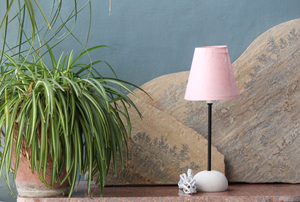 Lampes de table fantaisie faites à la main, nouveau style, 100 % fibres de banane recyclées bio, pour salon, hôtel, décoration, entièrement en papier. - Product Image 4