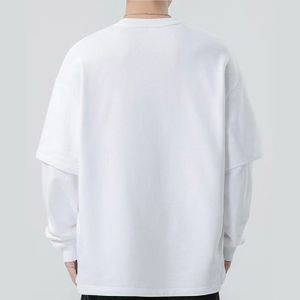 Camiseta de Doble Capa de Última Moda, Material Transpirable y Suave, Estilo Moderno y Elegante para Hombres y Mujeres, Ropa Casual Diaria para Actividades al Aire Libre - Product Image 6