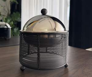 Recipientes para Servir Comida de Acero Inoxidable Ecológicos de Diseño Moderno y Lujoso para Fiestas de Boda, Calentador de Comida Tipo Buffet - Product Image 5