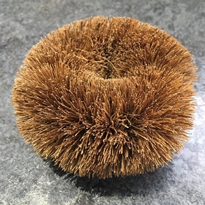 Household Multi-Functional Coconut Palm Pot <b>Brush</b> Kitchen Special Oil-Removing Durable Long Stainless Steel Cleaning <b>Brush</b> - Product Image 5