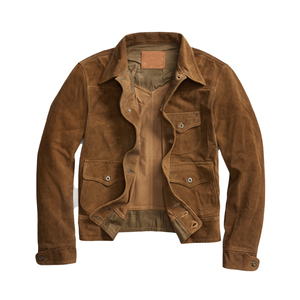 Chaqueta Bomber de Piel de Oveja para Mujer, Bordada, Reversible, Transpirable, Ecológica y Personalizable - Product Image 3