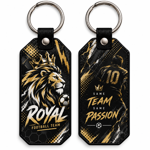 Porte-clés sportifs personnalisés de qualité supérieure, en PU, imprimés recto-verso avec le logo de l'équipe, porte-clés personnalisés pour club sportif - Product Image 3