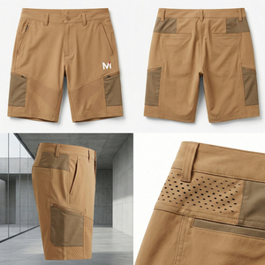 Pantalones Cortos Deportivos para Hombre, Negros, para Gimnasio, Correr, Fitness, MI Premium Active Street Fit, Cintura Elástica, Secado Rápido, Transpirables - Product Image 6