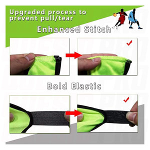 Maillots d'entraînement de football légers et respirants pour jeunes et adultes – Gilets d'entraînement de football pour matchs d'entraînement et entraînements d'équipe - Product Image 2