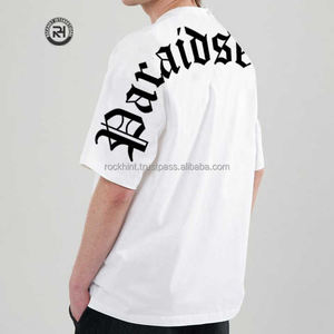 เสื้อยืด100% พัฟพิมพ์ลายสำหรับทุกเพศเสื้อยืดผ้าฝ้ายแห้งเร็วระบายอากาศได้ดี - Product Image 3