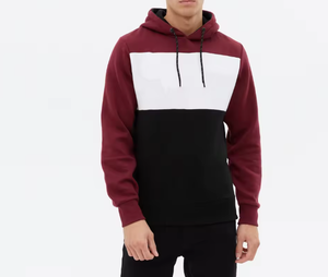 Sudadera con capucha personalizada con logo 100% algodón, transpirable/antibacteriana para hombre - Product Image 1