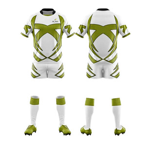 Latest Design Custom Made Rugby Uniform Different <b>Colour</b> in Rugby Uniform Top Fashion Rugby Uniform for Sale - Product Image 3