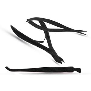 Cortacutículas con Empujador y Raspador de Cutículas, Agarre Ergonómico, Herramientas de Manicura para Remover Cutículas Fácilmente - Product Image 1