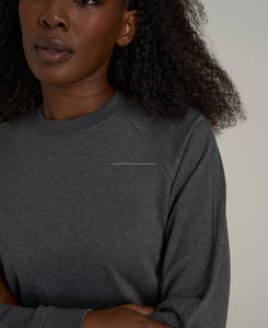 Sudaderas de Felpa con Corte Americano, Bordado 3D, Casuales, para Mujer, Talla Grande, con Logotipo Tejido Personalizado, 100% Algodón - Product Image 4