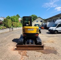 Offre Spéciale – Mini-Excavatrice d'Occasion SY50U de 5 Tonnes Prête à l'Exportation avec Lignes de Marteaux et Cabine – Excavatrice d'Occasion