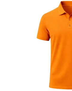 Customized <b>Orange</b> Mens Cotton <b>Polo</b> Shirt Classic Fit Short Sleeve Casual Summer Wear Custom Logo OEM Manufacturer Bulk Supply - Product Image 3