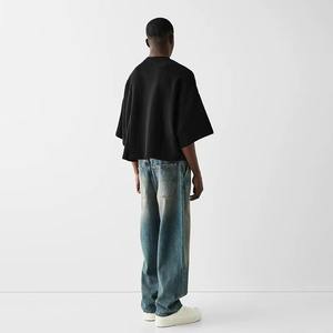 Camisetas Cortas Blancas Deportivas 100% Algodón, Estilo Urbano, para Hombre, Fabricantes al por Mayor, Camisetas Personalizadas con el Último Diseño 2026 - Product Image 5