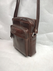 Fournisseur direct d'usine, sac bandoulière unisexe fait main pour hommes/femmes/garçons/filles, en cuir, exporté, fermeture éclair personnalisée, faible MOQ - Product Image 3