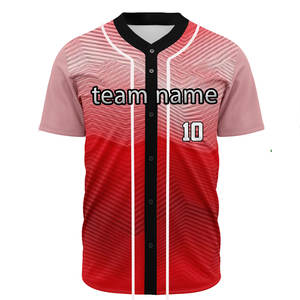 Maillot de baseball personnalisé unisexe, vente en gros, sublimation, broderie, imprimé, respirant, séchage rapide – Nouveauté très demandée - Product Image 5
