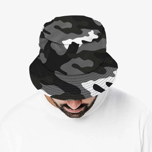 Sombreros de Pescador con Diseño Sublimado de Camuflaje, Reversibles, para Verano, Playa y Protección Solar - Product Image 6