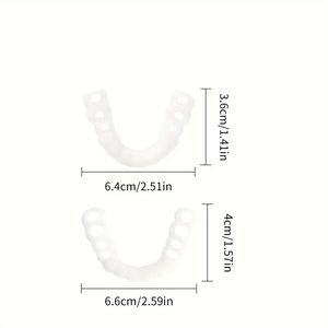 Paradenti Ortodontici in Silicone Morbido con Custodia - Allineatori Dentali Invisibili Multiuso per Sbiancamento Denti - Product Image 1
