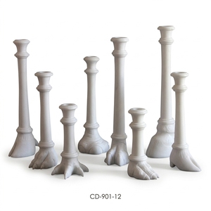 Portavelas de mármol negro cebra económico de 4 piezas, hecho a mano, estilo linterna, marca FYD, decoraciones navideñas de piedra - Product Image 2