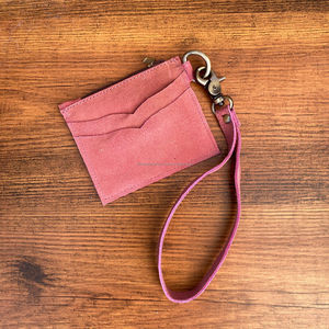 Porte-monnaie en cuir suédé véritable Porte-monnaie Boot Stich Porte-monnaie Petite nouveauté à la mode Offre Spéciale Bracelet Porte-monnaie unisexe - Product Image 5