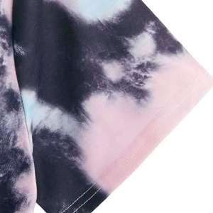 Nouvel Arrivage – T-shirt Court Sublimé Anti-UV à Séchage Rapide pour Femme, Personnalisé, Teinture Tie-Dye, 100% Coton, Tricoté Décontracté - Product Image 6