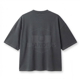 เสื้อยืดโอเวอร์ไซส์ใส่สบายสำหรับผู้ชาย วัสดุนุ่ม น้ำหนักเบา ทรงหลวมทันสมัย เหมาะสำหรับสวมใส่ลำลองและแฟชั่นในเมือง - Product Image 2