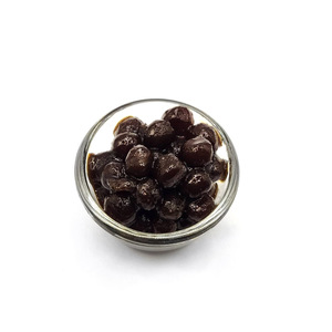 Perles de tapioca instantanées au sucre roux de haute qualité, boba pour boissons au bubble tea, garniture prête à consommer, fabriquées à Taïwan - Product Image 3