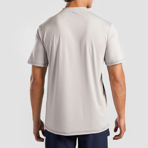 Camisetas Deportivas Casuales de Verano para Hombre, con Logotipo Personalizado al por Mayor, Cuello Redondo, Manga Corta, Secado Rápido, Transpirables, Ajustadas - Product Image 4