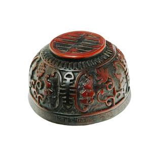 Cuenco de cuerno de búfalo de agua tallado decorativo ultra brillante hecho a mano Material Real Natural diseño exclusivo - Product Image 1