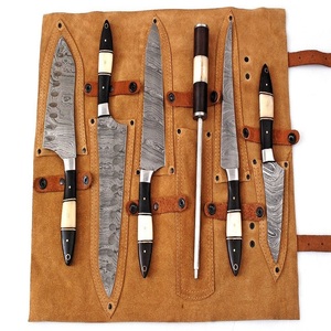 Estuche para Cuchillos de Cuero BK Industries, Hoja de Acero Inoxidable de 6-7.9 Pulgadas de Largo, Diseño Ambidiestro, Correas Ajustables, Botones a Presión - Product Image 6