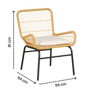 PE Rattan Outdoor Dining <b>Table</b> <b>and</b> <b>Chair</b> Furniture <b>Garden</b> Set Patio All Weather High Quality - Product Image 4