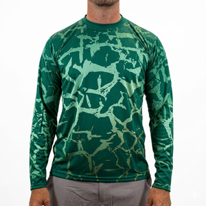 Sweat à capuche de pêche pour homme à manches longues 100 % polyester, sublimation personnalisée, protection UV UPF 50, séchage rapide, anti-bactérien - Product Image 2