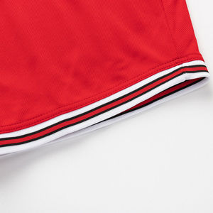 Shorts de basket-ball personnalisés de haute qualité 100% polyester, tissu respirant doux, écologique, séchage rapide, légers, pour hommes - Product Image 6