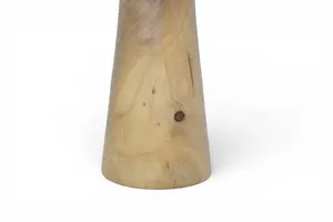 <b>Decorative</b> <b>tall</b> wood <b>vase</b> perfect for living room corners entryways and modern home <b>decor</b> arrangements - Product Image 4