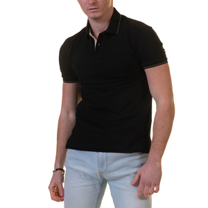 Camiseta polo para hombre, informal, de manga corta, con cuello, transpirable, de algodón, para verano, corte ajustado, estilo clásico, moderno y tela suave - Product Image 6