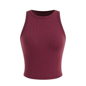 Camiseta sin mangas holgada para mujer, de algodón suave y transpirable, informal, para verano, venta al por mayor - Product Image 2