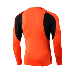 Meilleur prix pour les rashguards pour hommes, 100% polyester, design personnalisé, en vente en gros, rashguards pour hommes en noir - Product Image 2