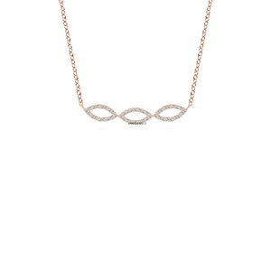 จี้เพชรทรงกลมสามเหลี่ยมแบบวินเทจ ประดับเพชรเพาะเลี้ยง ทอง 10K 14K 18K เงิน 925 935 เครื่องประดับมินิมอลสุดหรู - Product Image 4