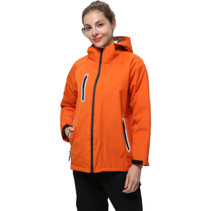 <b>Lightweight</b> Winter Outdoor Windbreaker Breathable Waterproof Quilted <b>Rain</b> <b>Jacket</b> with Reflective Strips - Product Image 1