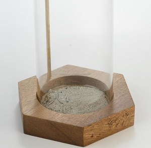 Yoga Spa Lục Giác Hương Chủ Có Thể Tháo Rời Thủy Tinh Tro Bắt Một-Miễn Phí Hương Burner Chủ Thủy Tinh Hương Stick Chủ - Product Image 3