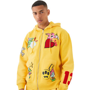 Conjunto de Sudadera con Capucha y Pantalones Cortos para Hombre, Marca Personalizada, Diseño Sólido Informal con Logotipo Frontal, 100% Algodón Felpa Transpirable, Servicio OEM - Product Image 1