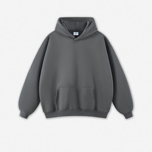 Pull à Capuche Hiver Chaud Personnalisé avec Logo, en Polaire Épaisse, pour Hommes, en Fausse Fourrure Sherpa, Impression Numérique – Nouveau Modèle du Fabricant Grossiste - Product Image 4