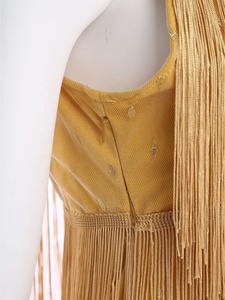 Womens A-line sáng bóng Dresses Ống Mini Dress lễ hội raves Latin khiêu <span class=keywords><strong>v</strong></span>ũ biểu diễn nhóm hoạt động thực hành phiên - Product Image 4