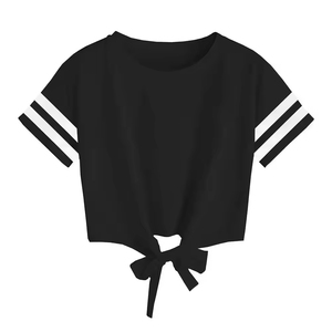 Camisetas Cortas a Cuadros de Verano para Mujer, Unisex, con Logotipo Personalizado, 100% Algodón, Hechas por Numica Sports - Product Image 1