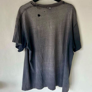 เสื้อยืดคอตตอนทรงโอเวอร์ไซส์สไตล์วินเทจลุคดิสเทรส ลวดลายกราฟิกสตรีทแวร์ ทรงหลวม แฟชั่นลำลอง จากผู้ผลิตเสื้อผ้า - Product Image 2