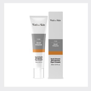 ครีมบำรุงใต้ตาเกาหลี K-Beauty Whatiforskin Snail Vitamin skin Booster EyeCream ผลิตในเกาหลี สำหรับทุกเพศ - Product Image 2
