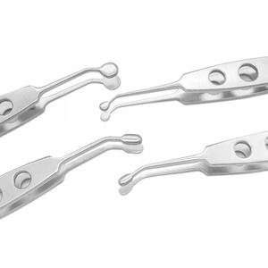 1 unidad Pinza de masaje de acero inoxidable/titanio para glándulas de Meibomio y párpados, herramienta oftálmica, 6 tipos opcionales - Product Image 4