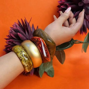 Meilleures ventes en Inde, bracelets en résine personnalisés, meilleur prix, forme artisanale, 100% haute qualité pour femmes, bijoux en résine, bracelet à prix avantageux - Product Image 1